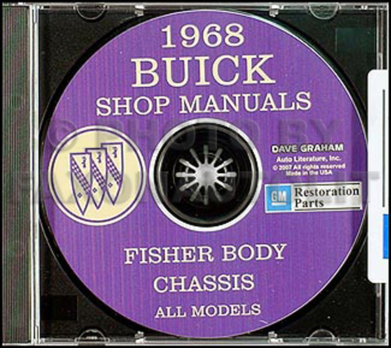 1968 Buick CD-ROM Shop Manual and Body Manual