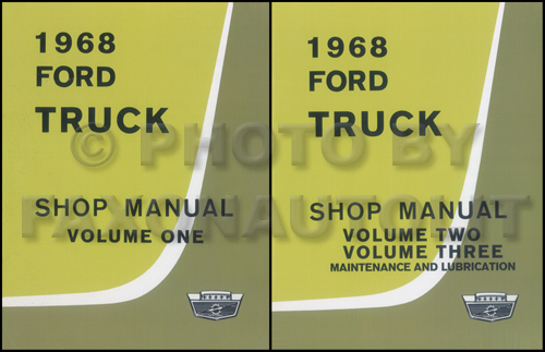 1966 Ford Truck Shop Manual Reprint Set