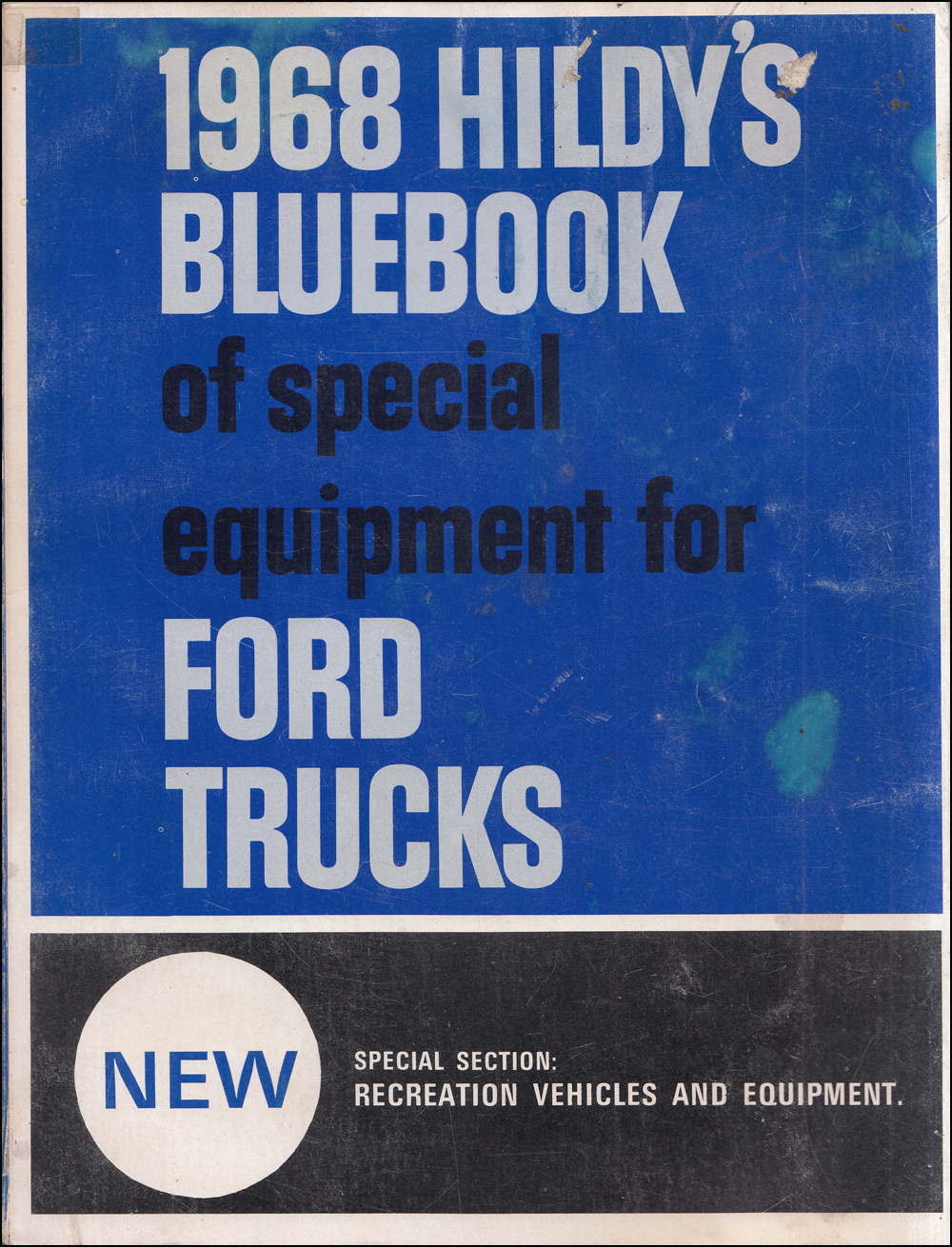 1968 Hildy's Blue Book Ford Truck Special Equipment Dealer Album