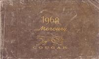 1968 Mercury Cougar and XR 7 Owners Manual Original