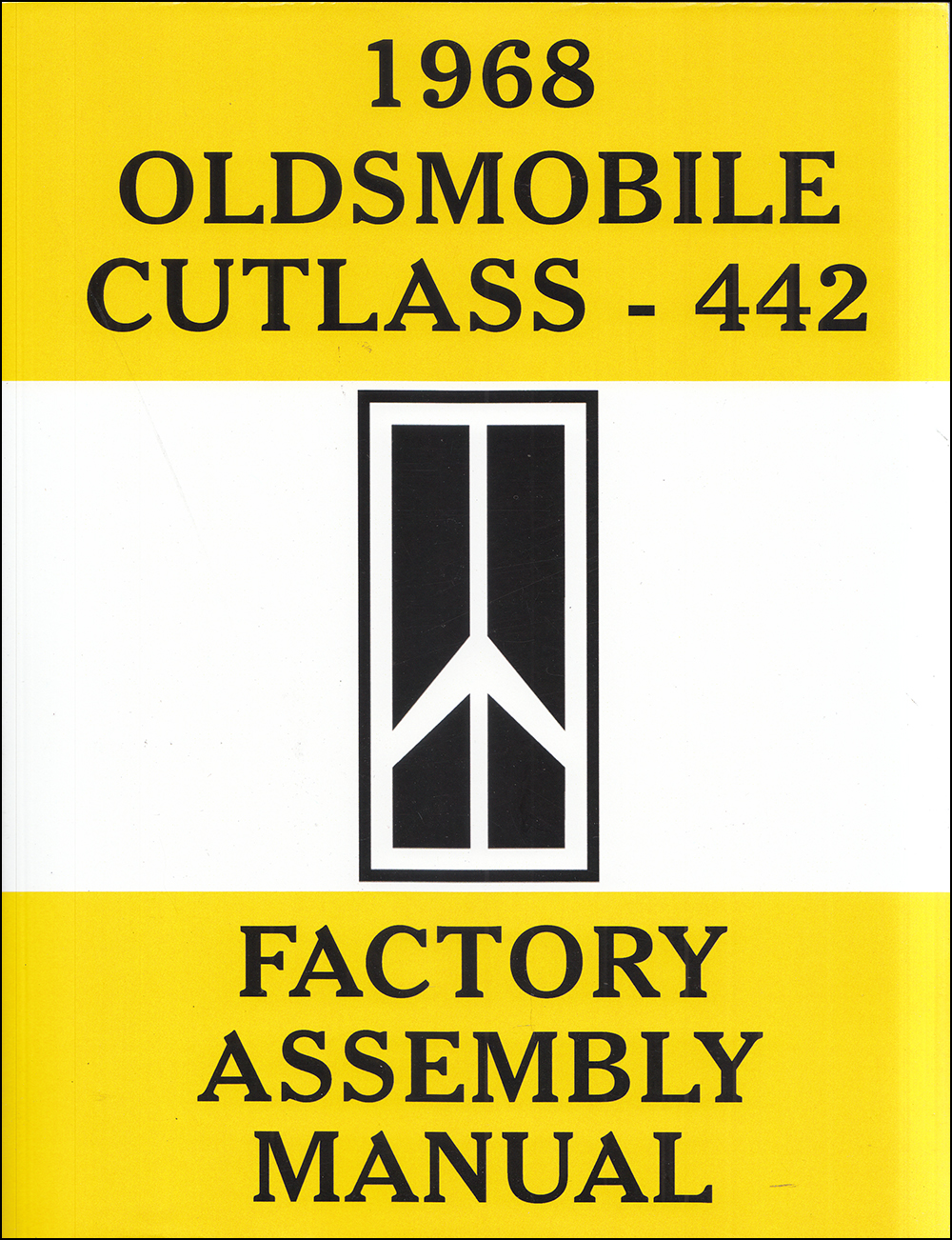 1968 Oldsmobile Assembly Manual Reprint Bound 442 Cutlass, S, Supreme