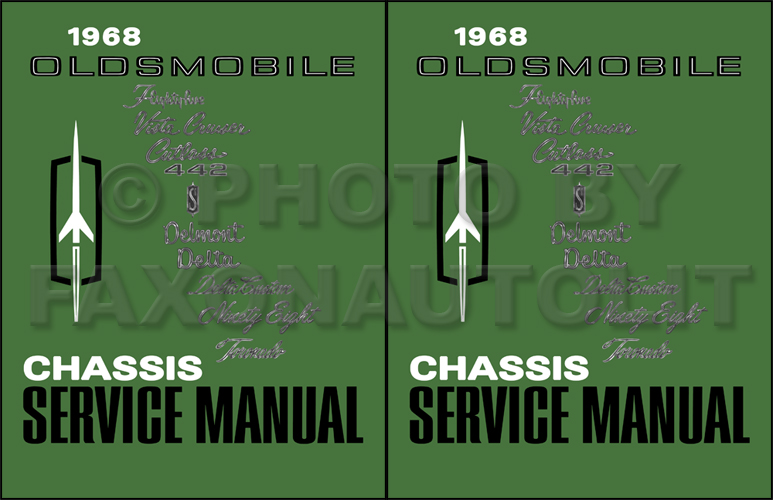 1968 Oldsmobile Repair Shop Manual Reprint