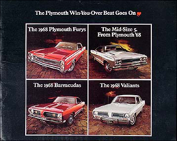 1968 Plymouth Original Sales Catalog -- All Models