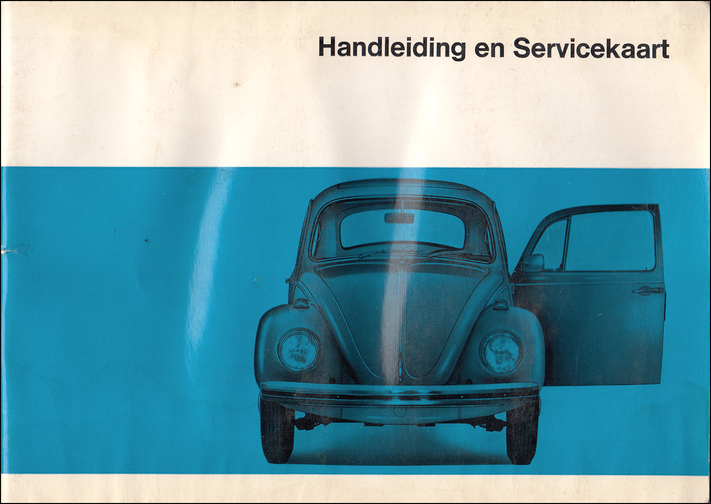 1968 Volkswagen Bug Owner's Manual DUTCH Original