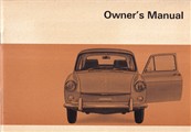 1968 Volkswagen Fastback and Squareback Owner's Manual Original VW Type 3