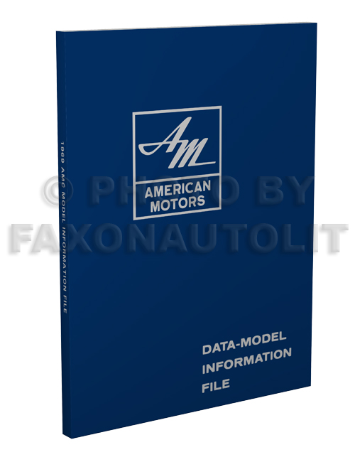 1969 AMC Model Information File Reprint