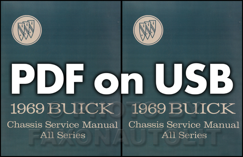 1969 Buick CD-ROM Shop Manual and Body Manual