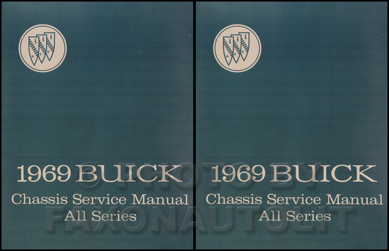 1969 Buick Shop Manual Reprint - All Models