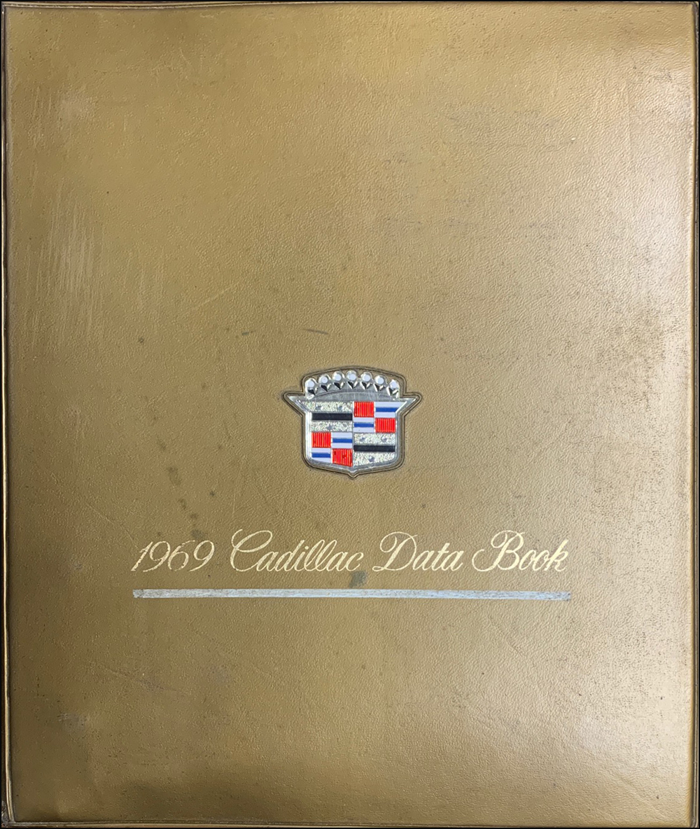 1969 Cadillac Data Book Original
