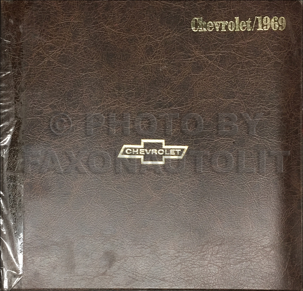 1969 Chevrolet Color and Upholstery Dealer Album Original
