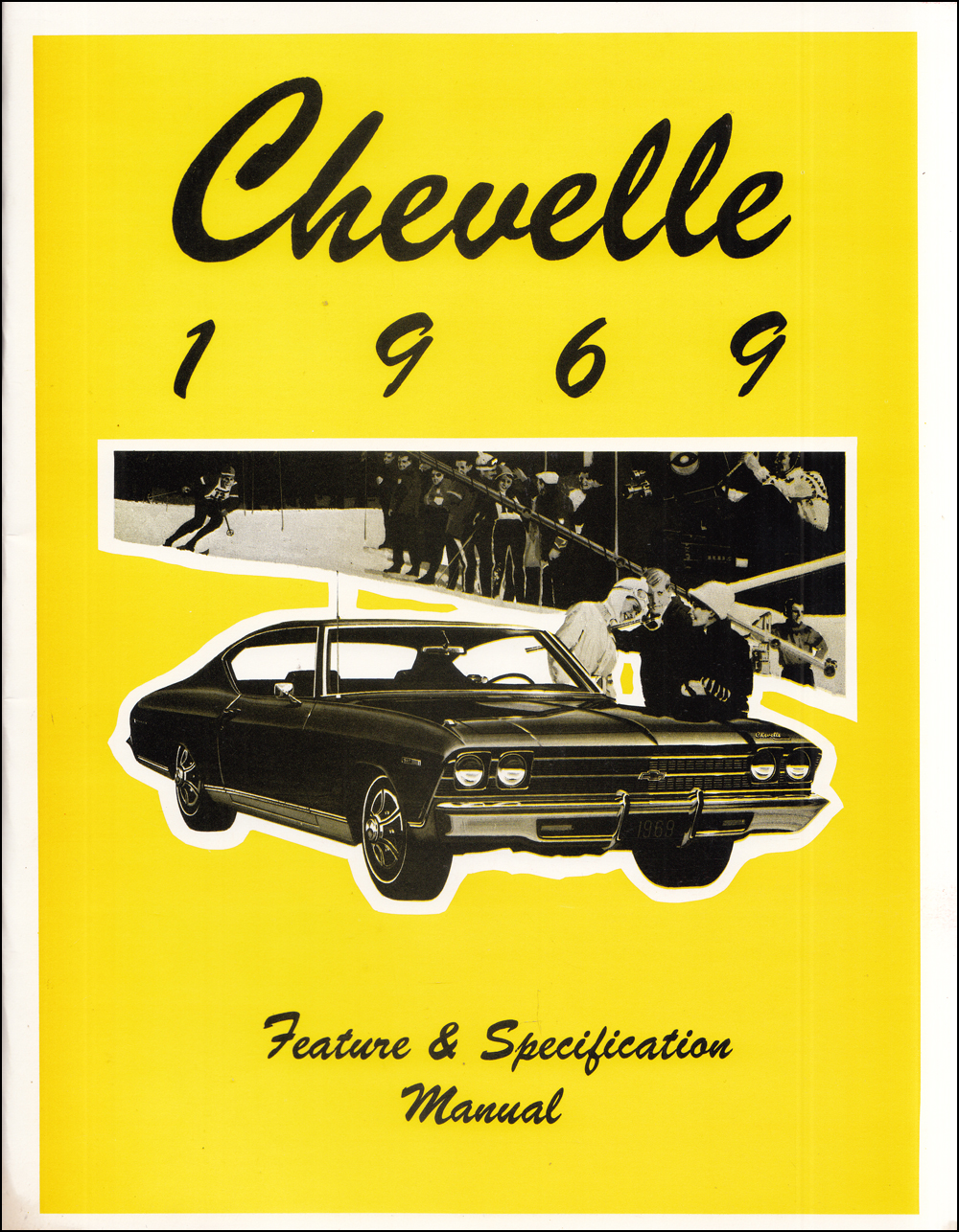 1969 Chevrolet Chevelle Finger Tip Facts Book Reprint