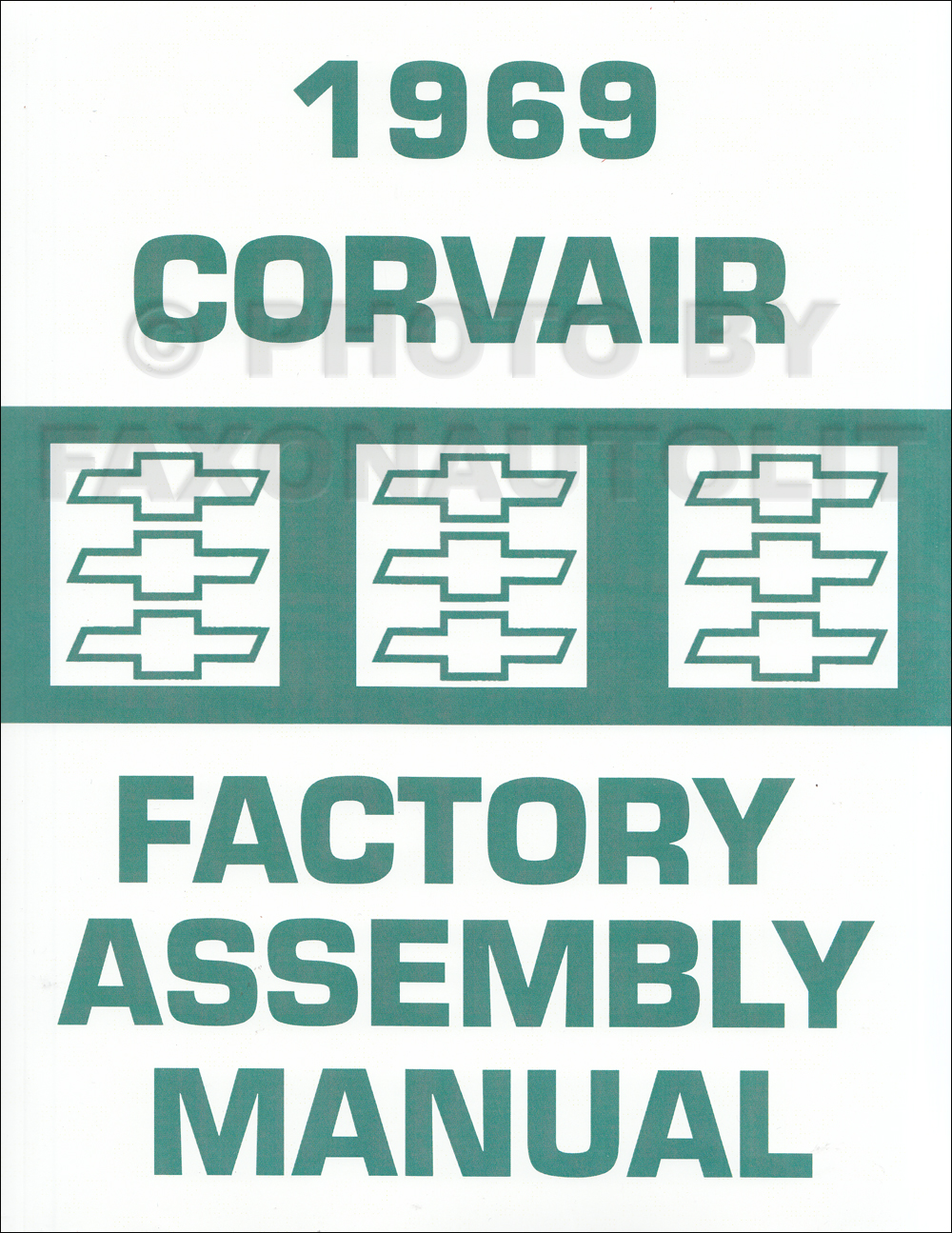 1969 Chevy Corvair and Monza Assembly Manual Reprint