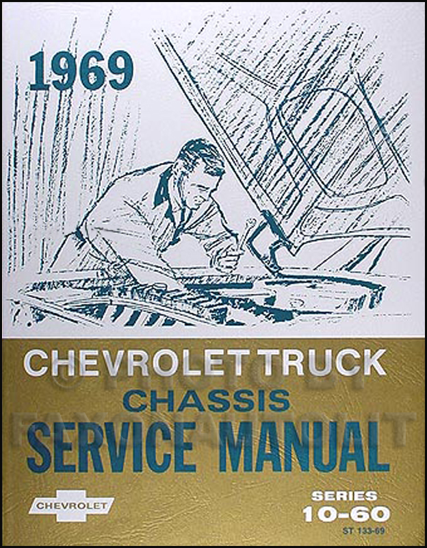 1969 Chevrolet Van, Pickup & Truck Chassis Shop Manual Reprint 
