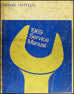 1969 Chrysler & Imperial Shop Manual Original