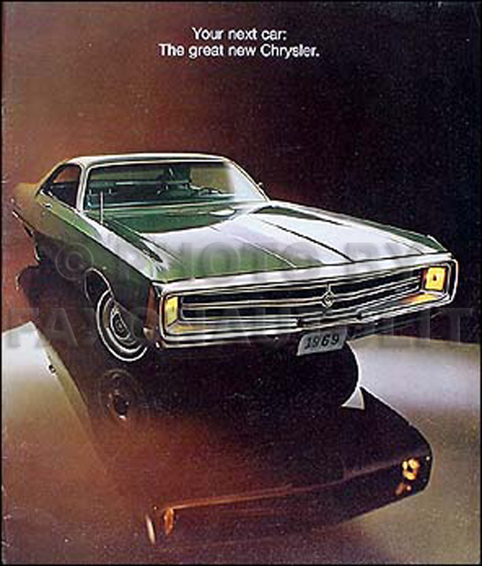 1969 Chrysler Original Sales Literature New Yorker/Newport/300