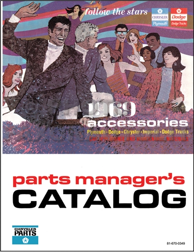 1969 MoPar Accessories Parts Book Reprint