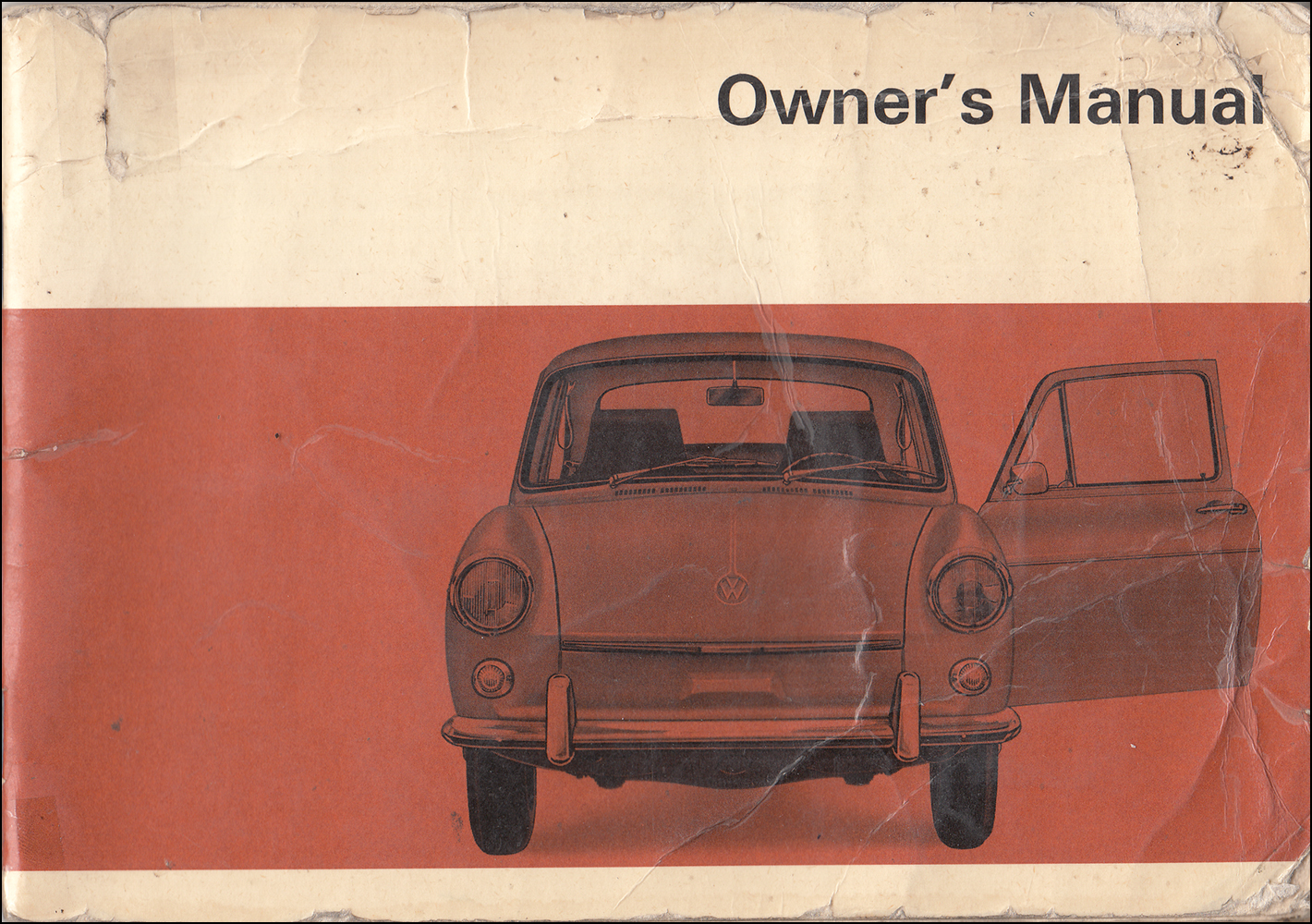 1969 Volkswagen Fastback and Squareback Owner's Manual Original VW Type 3