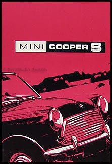 1970-1971 Mini Cooper S Mark III Owner's Manual Reprint