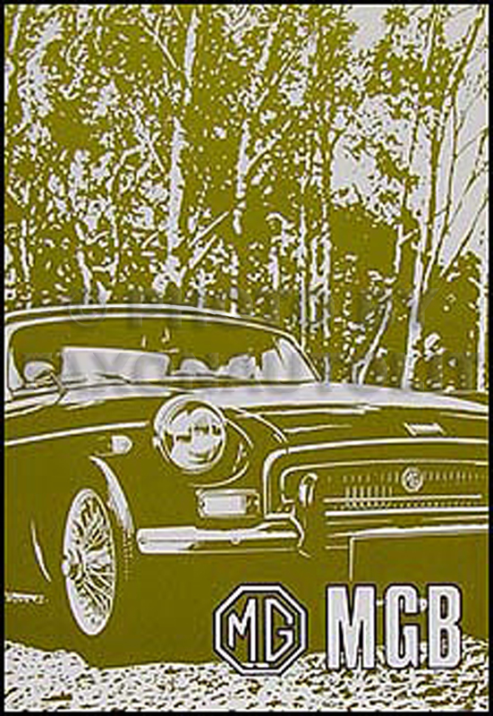 1970-1972 MGB (US) Owner's Manual Reprint