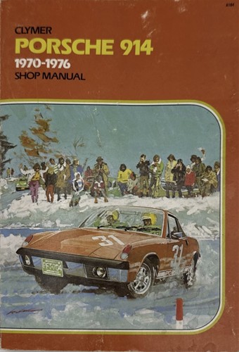 Clymer Shop Manual Porsche 914 Series 1970-1976