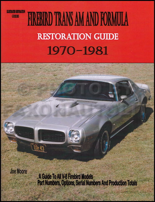 1970-1981 Pontiac Trans Am and Firebird Formula Restoration Guide by Moore