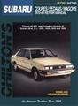 Chilton's Total Car Care Series Repair Manual Subaru: Coupes, Sedans, and Wagons 1970-1984