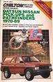 Chilton's Repair Manual Datsun/Nissan Pick-Ups and Pathfinders 1970-1989