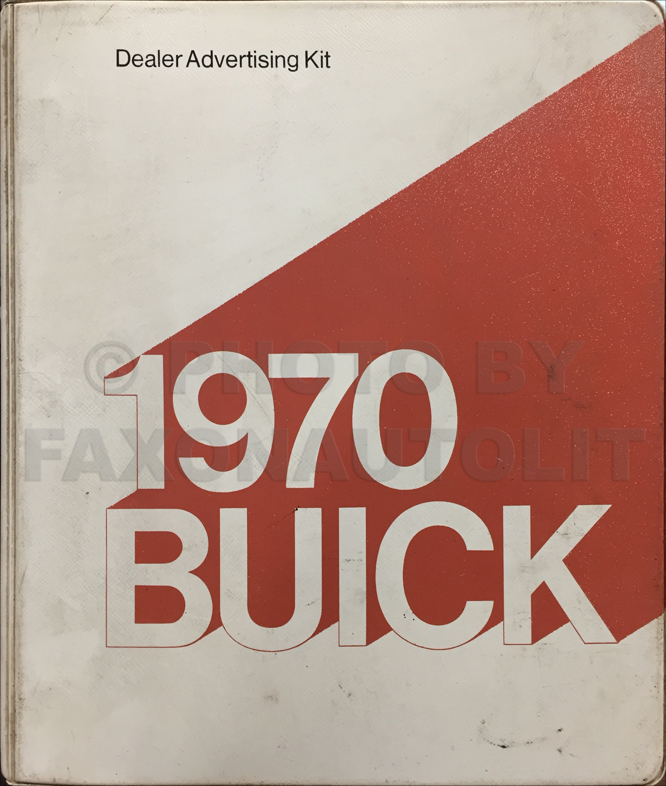 1970 Buick Dealer Advertising Planner Original