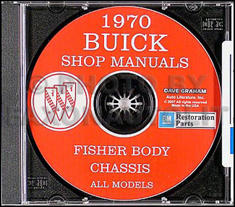 1970 Buick CD-ROM Shop Manual & Body Manual