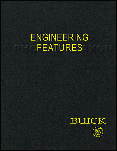 1970 Buick Engineering Features Manual Reprint