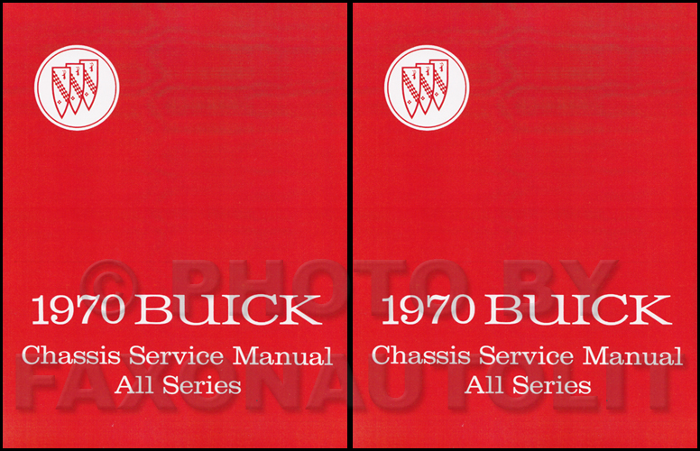 1970 Buick Shop Manual Original - All Models