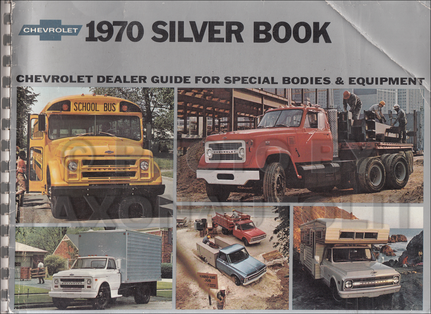 1970 Chevrolet Truck Silver Book Special Equipment Dealer Album