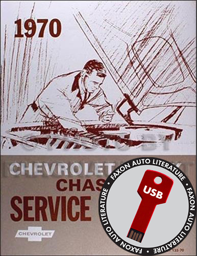 1970 Chevy Pickup & 10-60 Truck CD-ROM Shop Manual & Overhaul Manual