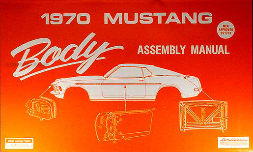 1969 Mustang Wiring Diagram Manual - Includes Shelby, Paper Format