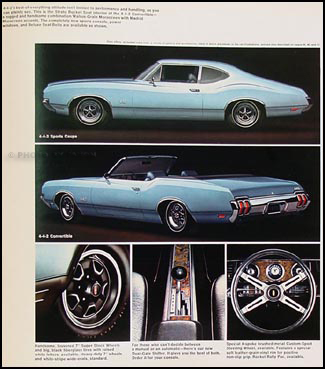 1970 Oldsmobile Main Sales Catalog Original--"Wouldn't it  be nice to have an Escape Machine?"