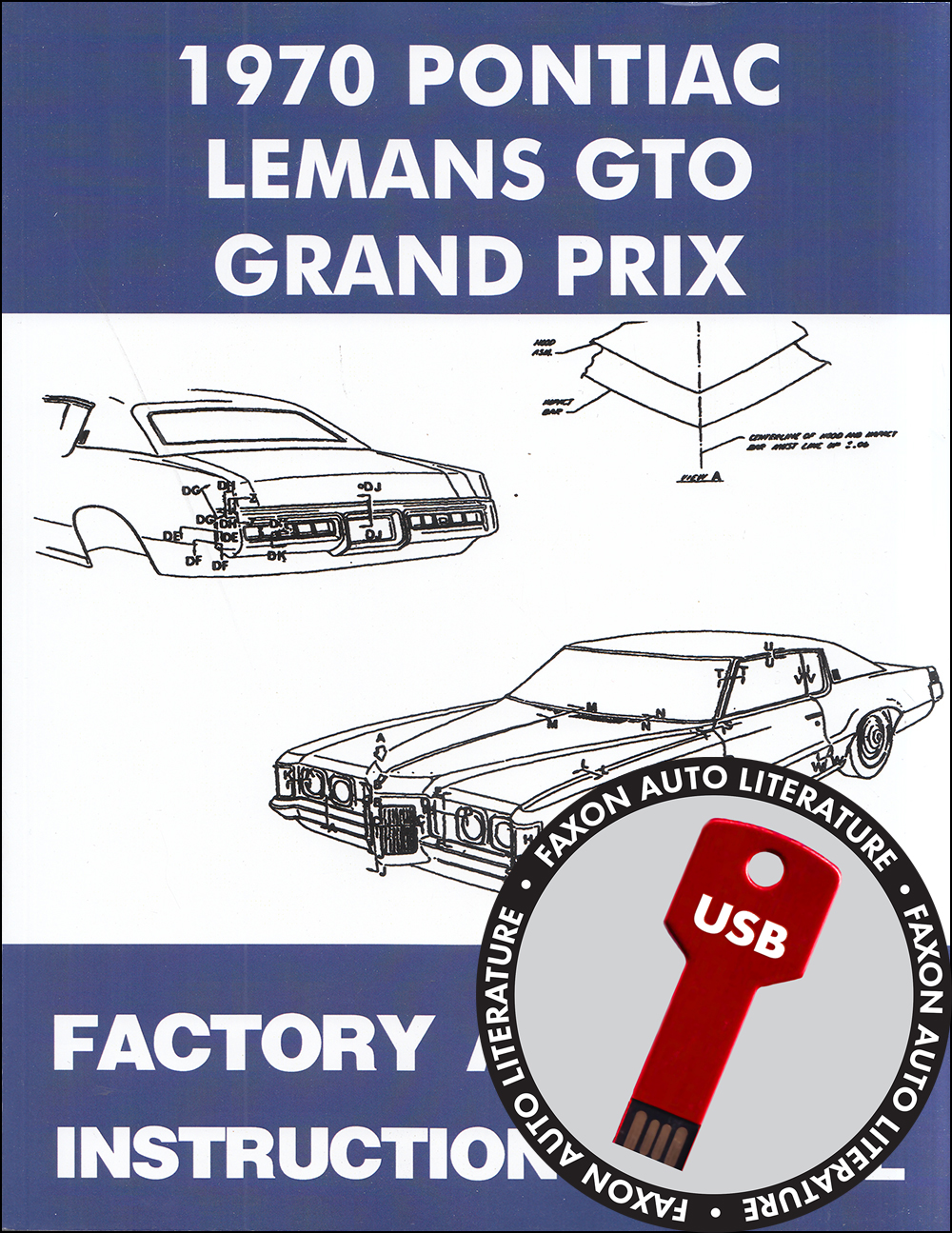 USB 1969-1970 Pontiac Assembly Manual GTO Grand Prix LeMans Tempest