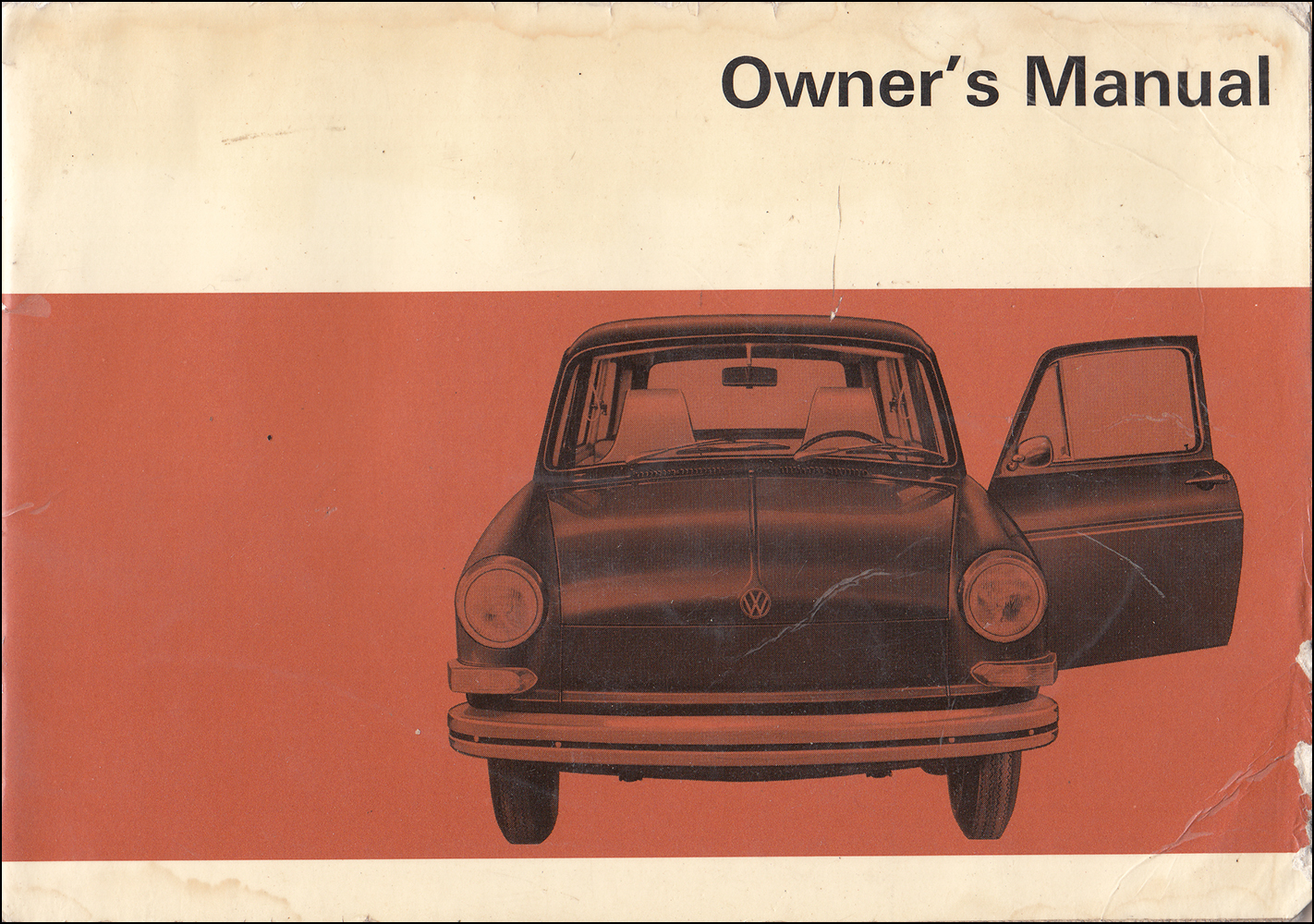 1970 Volkswagen Fastback and Squareback Owner's Manual Original VW Type 3