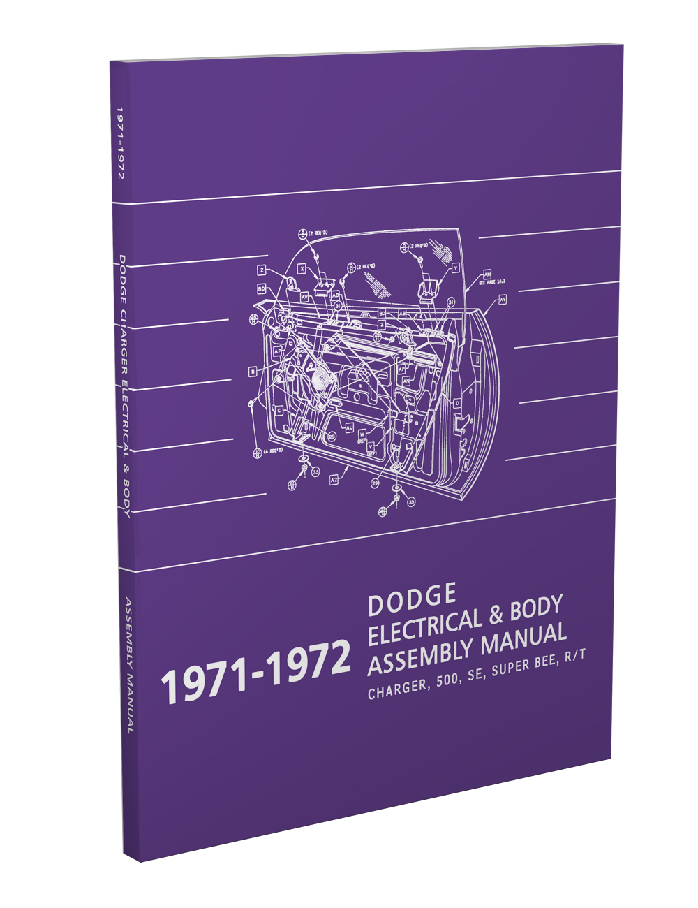 1971-1972 Dodge Charger Body & Electrical Assembly Manual Reprint