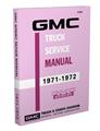 1971-1972 GMC Sprint Shop Manual Original 