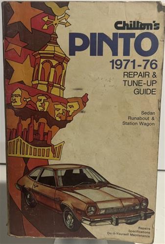 Chilton's Repair and Tune-up Guide Pinto 1971-1976