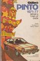 Chilton's Repair and Tune-up Guide Pinto 1971-1977