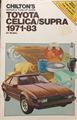 Chilton's Repair and Tune-Up Guide Toyota Celica and Supra 1971-1983