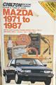 Chilton's Repair & Tune-Up Guide Mazda 1971-1987 RX-2 RX-3 RX-4 808 Cosmo GLC 323 626