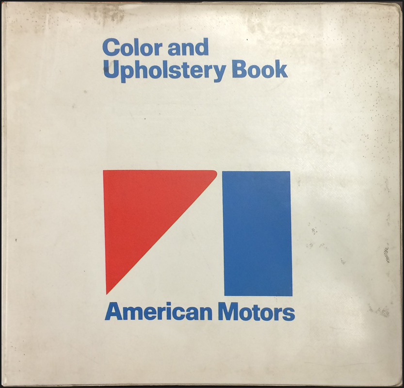 1971 AMC Color & Upholstery Dealer Album Original