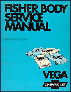 1971 Chevy Vega Body Repair Manual Original 