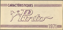 1971 Ford Pinto FRENCH Owner's Manual Original Canadian
