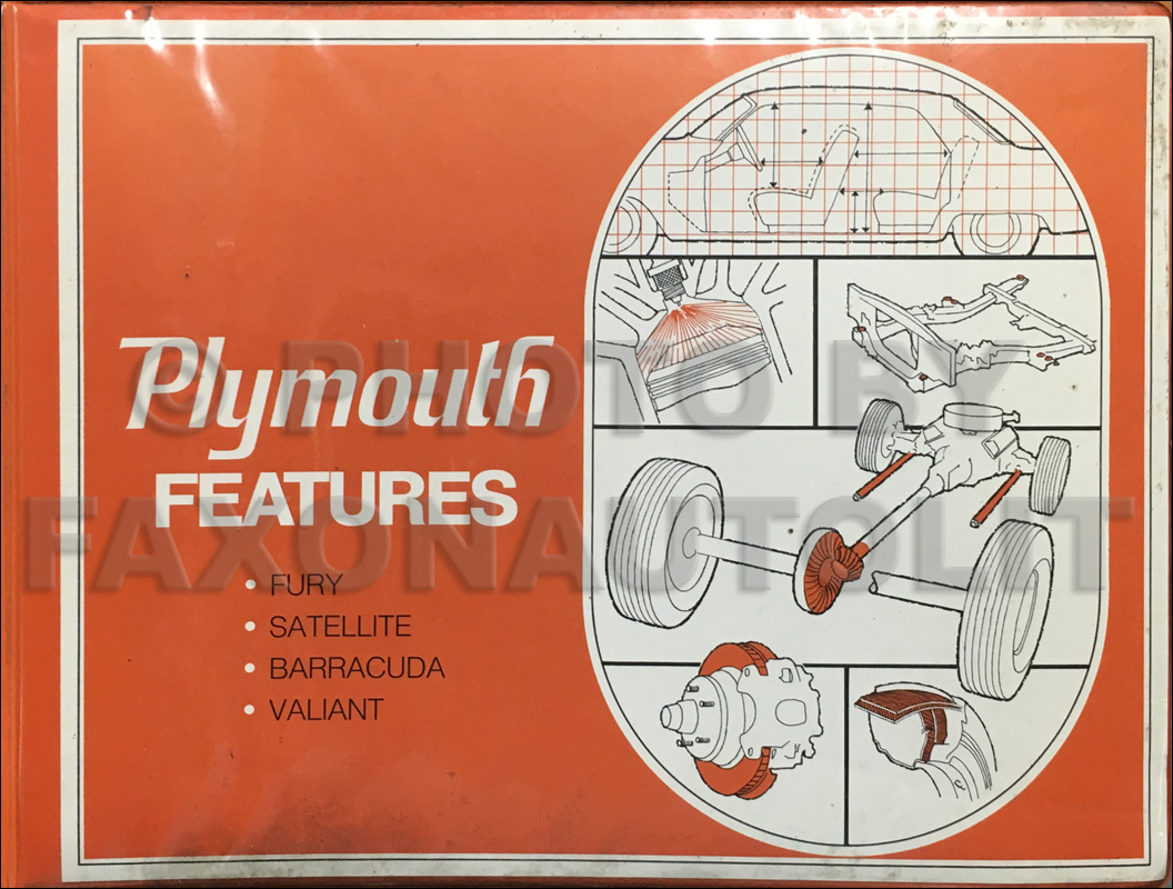 1971 Plymouth Data Book Original