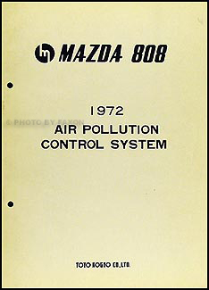 1972 Mazda 808 Air Pollution Control System Original 
