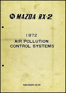 1972 Mazda RX-2 Air Pollution Control System Original 