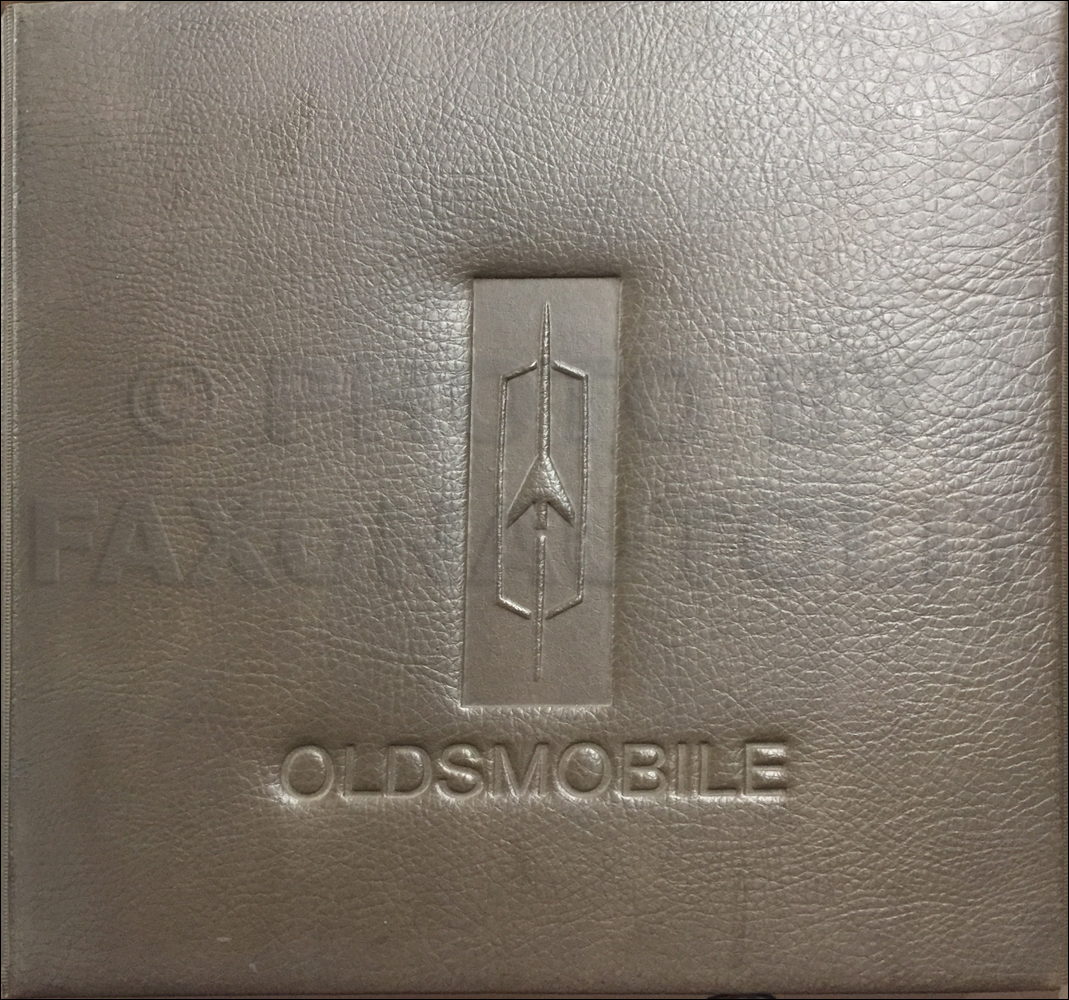 1972 Oldsmobile Color & Upholstery Dealer Album Original